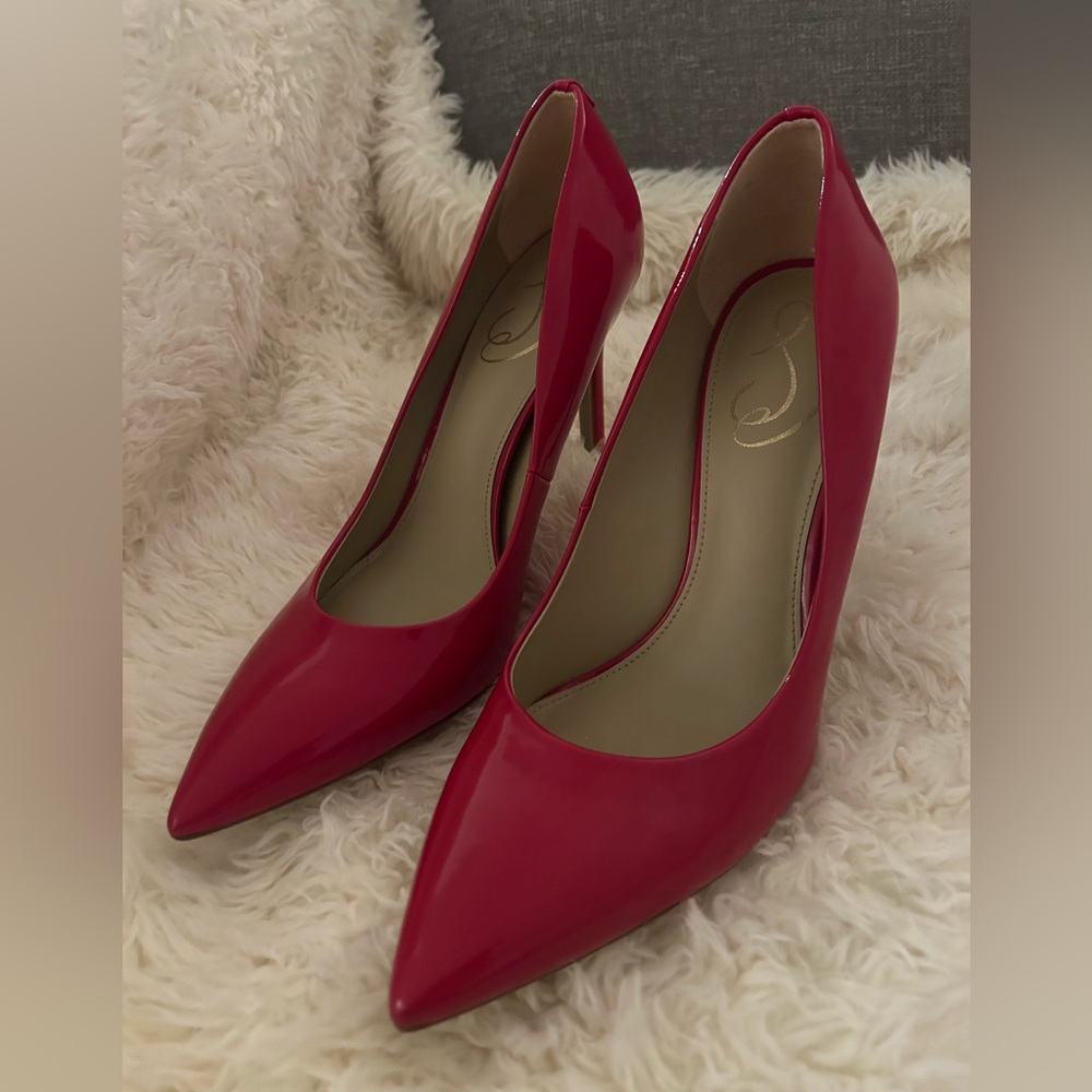 Sam Edelman Vibrant Red Heels SIZE 8